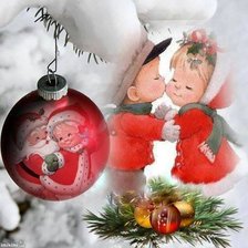 Схема вышивки «Niños de Navidad 1»