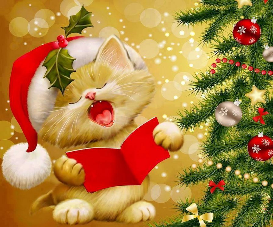 Gato Navidad - оригинал