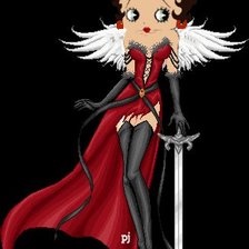 Схема вышивки «Betty boop 1»