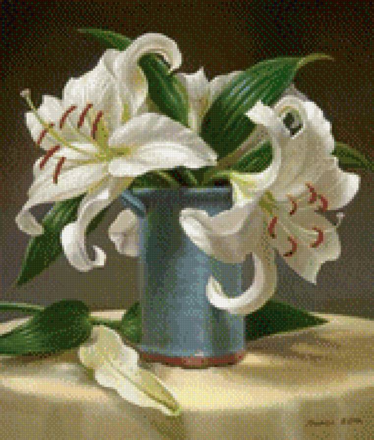 ХУДОЖНИК GRACE KIM - букет, цветы - предпросмотр