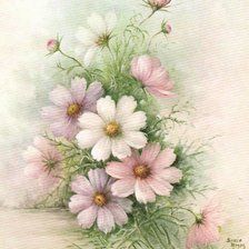 Схема вышивки «космея 110»