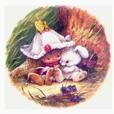 Схема вышивки «Мой зайка»