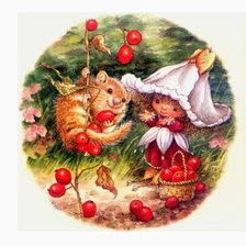 Схема вышивки «Собираем урожай»