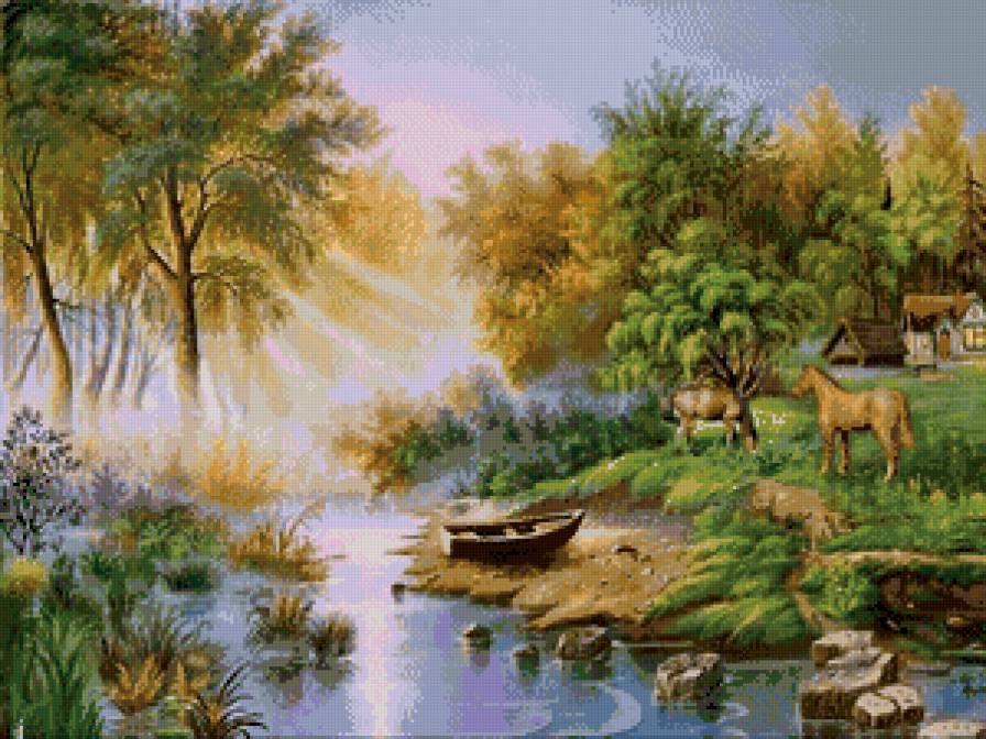 Природа - природа, птицы, цветы - предпросмотр