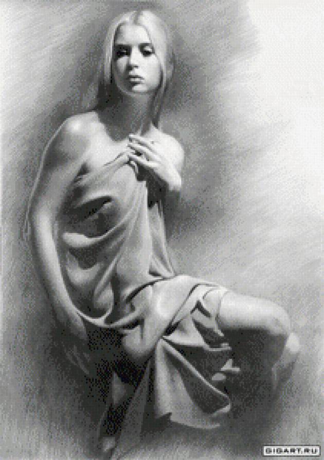 девушка - романтика, девушка, портрет - предпросмотр