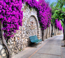 Схема вышивки «тихая улочка»