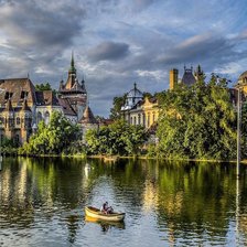 Схема вышивки «древний замок»