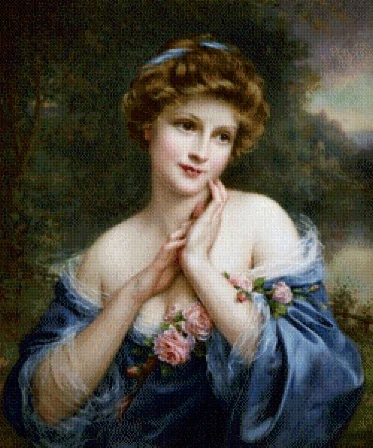 Картины художников - люди, картина - предпросмотр