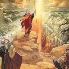 Схема вышивки «Moises-Huida de Egipto»