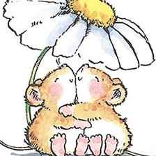 Схема вышивки «Мышата»