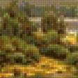Предпросмотр схемы вышивки «сосновый берег» (№926565)