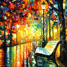 Схема вышивки «Ночной парк»