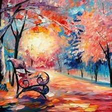 Схема вышивки «Осень»