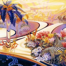 Схема вышивки «африканское сафари»