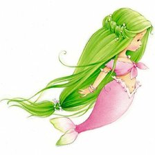 Схема вышивки «Русалочка»