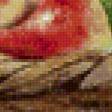 Предпросмотр схемы вышивки «Корзинка с яблоками» (№926942)