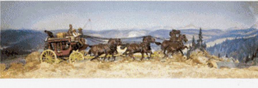 №927138 - карета, лошади - предпросмотр