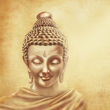 Схема вышивки «будда»