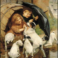 Схема вышивки «Картина художника Славы Грошева»