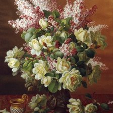 Схема вышивки «Картины художников»