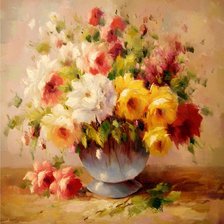 Схема вышивки «Картина Антонио Джанильятти»