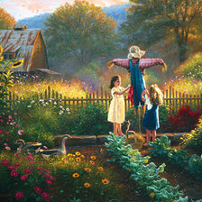 Схема вышивки «Картина Марка Кетлея»