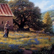 Схема вышивки «Картина Марка Кетлея»