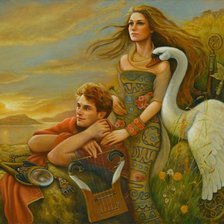 Схема вышивки «Пара»