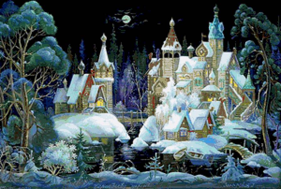 Древняя Русь - древняя русь, ночь - предпросмотр