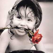 Схема вышивки «Детки ретро»