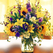 Схема вышивки «букет»