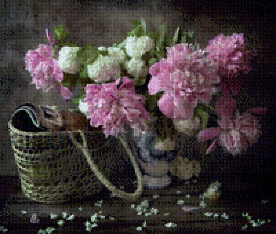 пионы - предпросмотр