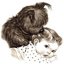 Схема вышивки «Забавные малыши»