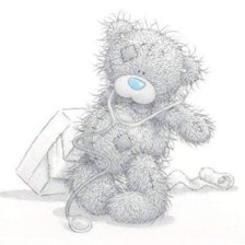 Схема вышивки «Мишка Тедди доктор»