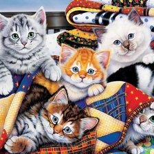 Схема вышивки «компания»