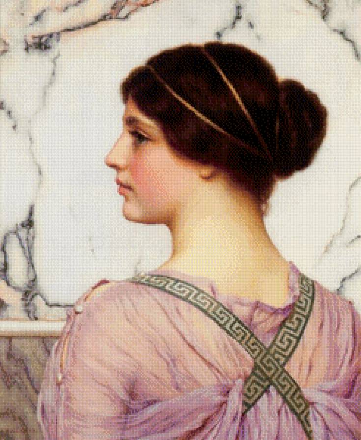 девушка (античность) - картина, женское - предпросмотр