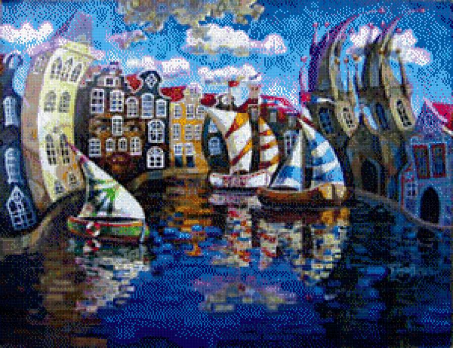 сказочный город - предпросмотр