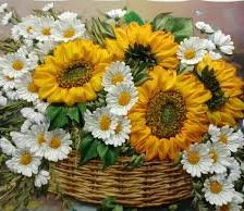 Схема вышивки «букет»