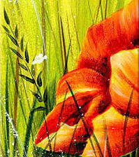 Схема вышивки «Триптих "Маки" ч.1»