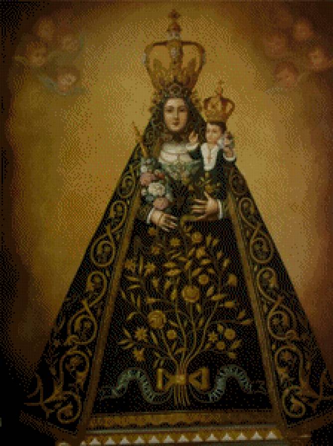 Virgen de Araceli pintura - religioso - предпросмотр