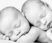 Схема вышивки «Gemelos durmiendo»