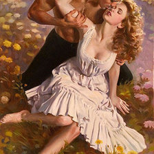 Схема вышивки «акварельная живопись»