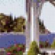 Предпросмотр схемы вышивки «беседка у моря» (№929030)