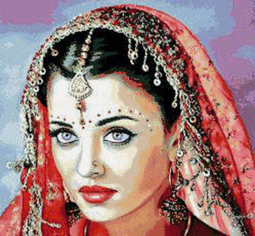 mujer hindu red - personas - предпросмотр