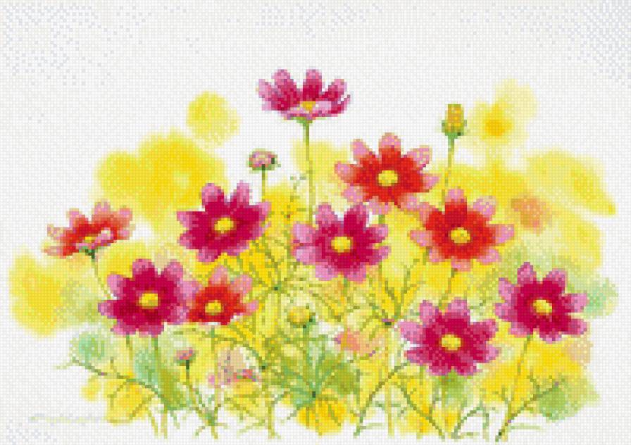 №929145 - картина, искусство, цветы, живопись - предпросмотр