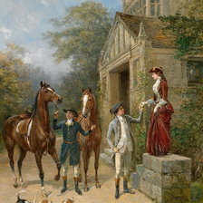 Схема вышивки «Хейвуд Харди»