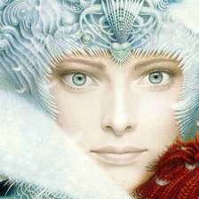 Схема вышивки «Снежная королева»