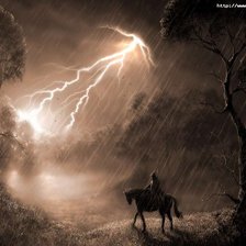 Схема вышивки «гроза»