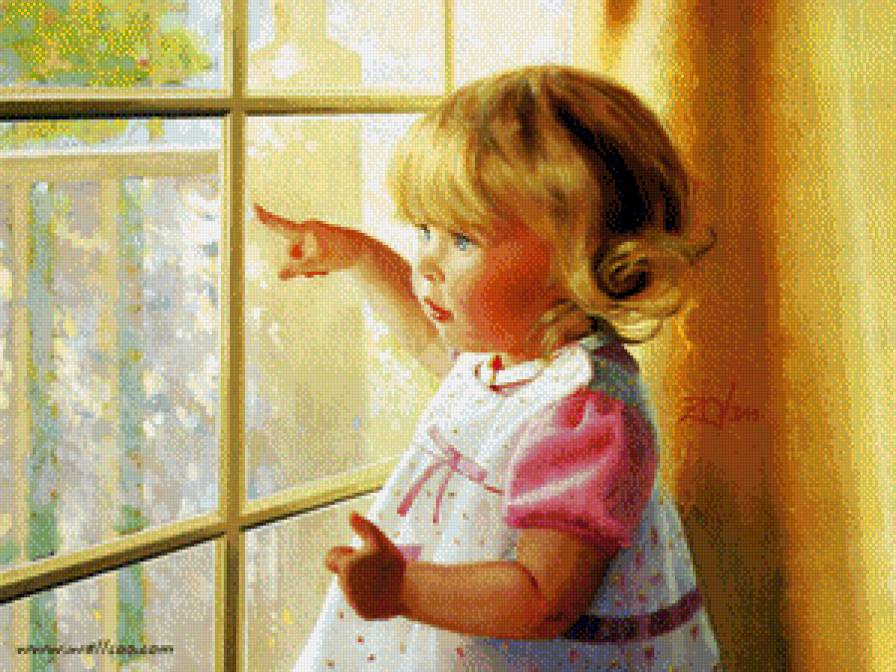 Девочка - ребенок, девочка - предпросмотр