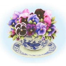 Схема вышивки «Анютино счастье»